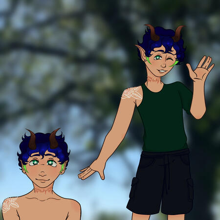 Rendered Bust & Full Body